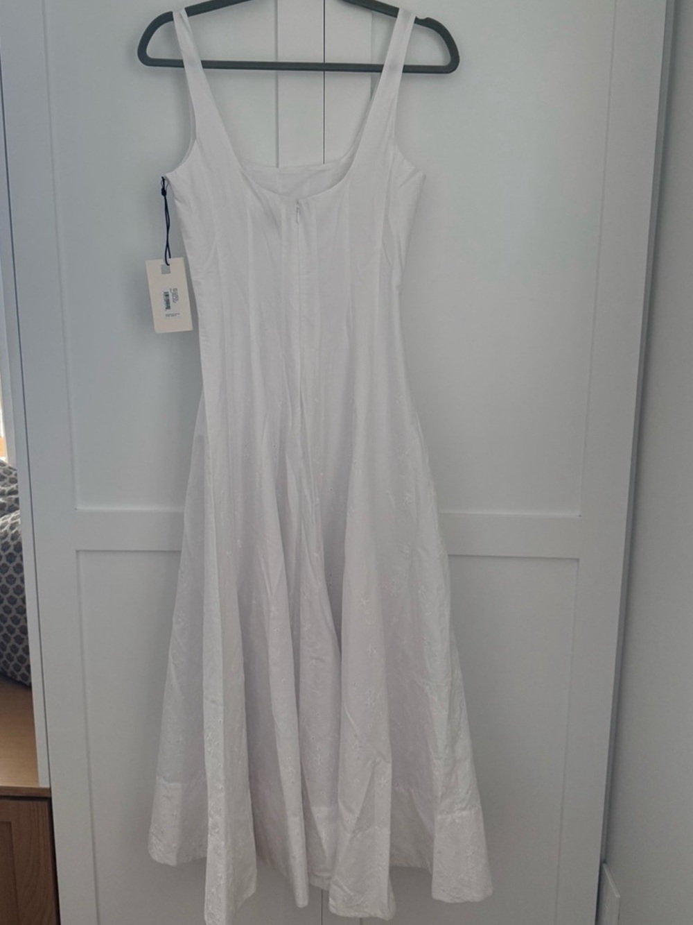 NWT STAUD Wells Dress in White - Picture 2 of 5